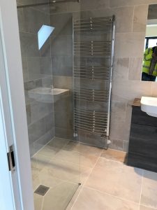 The bathroom in Plot 5 - Fullers Field, Westerfield - Harrison & Wildon