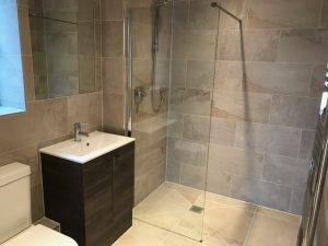 The bathroom in Plot 5 - Fullers Field, Westerfield - Harrison & Wildon