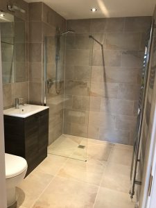 The bathroom in Plot 5 - Fullers Field, Westerfield - Harrison & Wildon