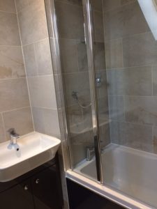 The bathroom in Plot 12 - Fullers Field, Westerfield - Harrison & Wildon