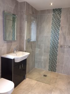 The bathroom in Plot 6 - Fullers Field, Westerfield - Harrison & Wildon