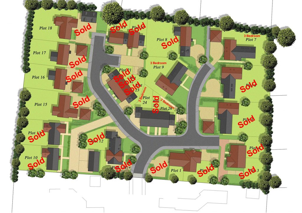 Site Plan - Fullers Field Development - Harrison and Wildon